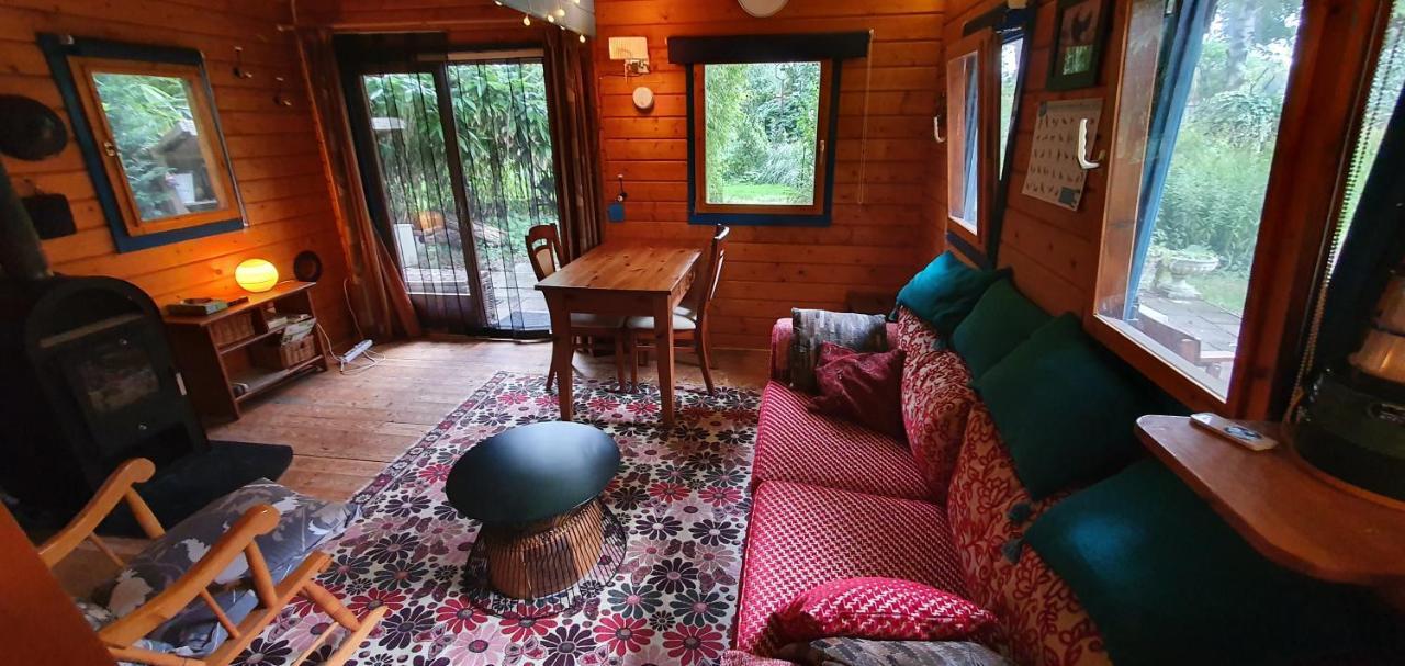 Chalet in paradise garden Velden Bagian luar foto