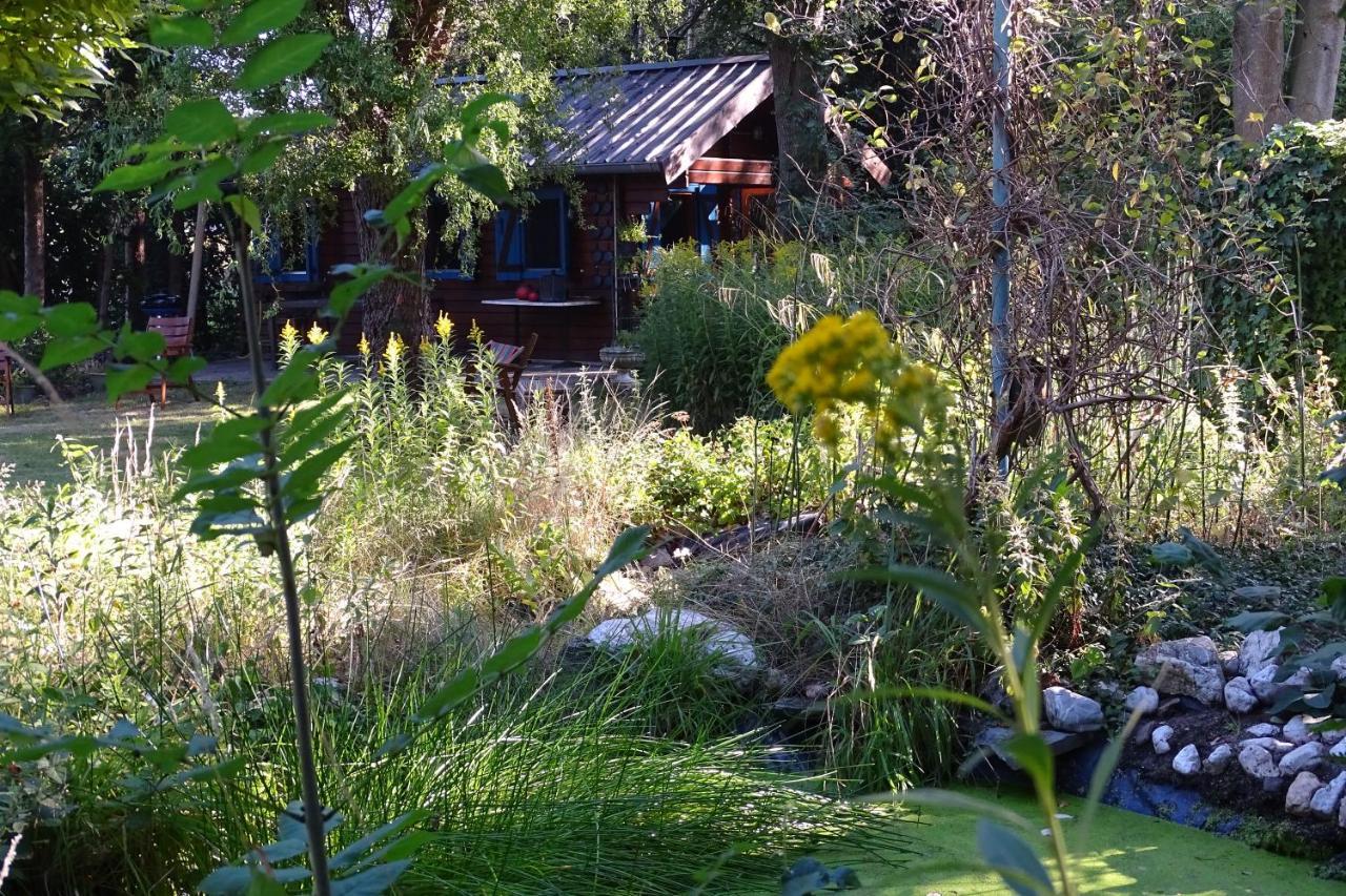Chalet in paradise garden Velden Bagian luar foto