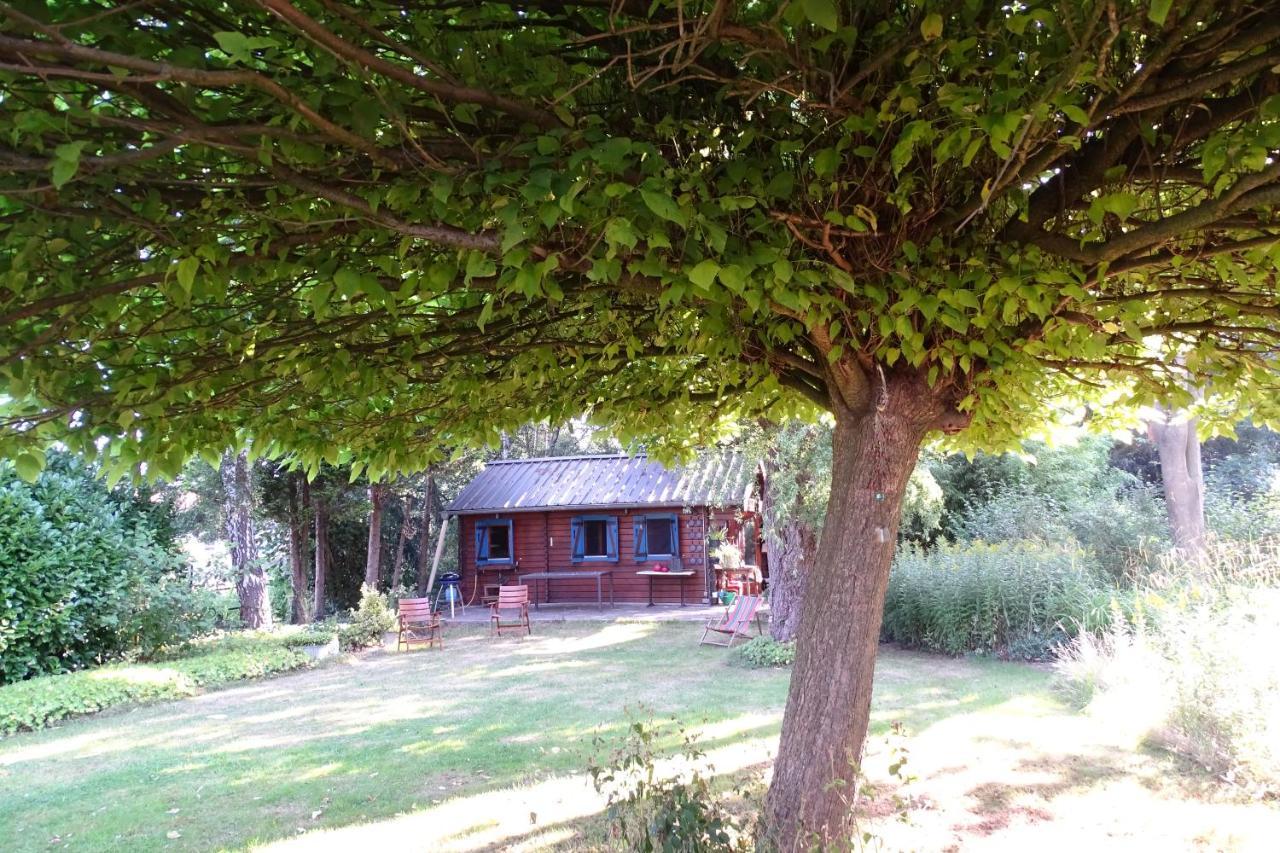 Chalet in paradise garden Velden Bagian luar foto