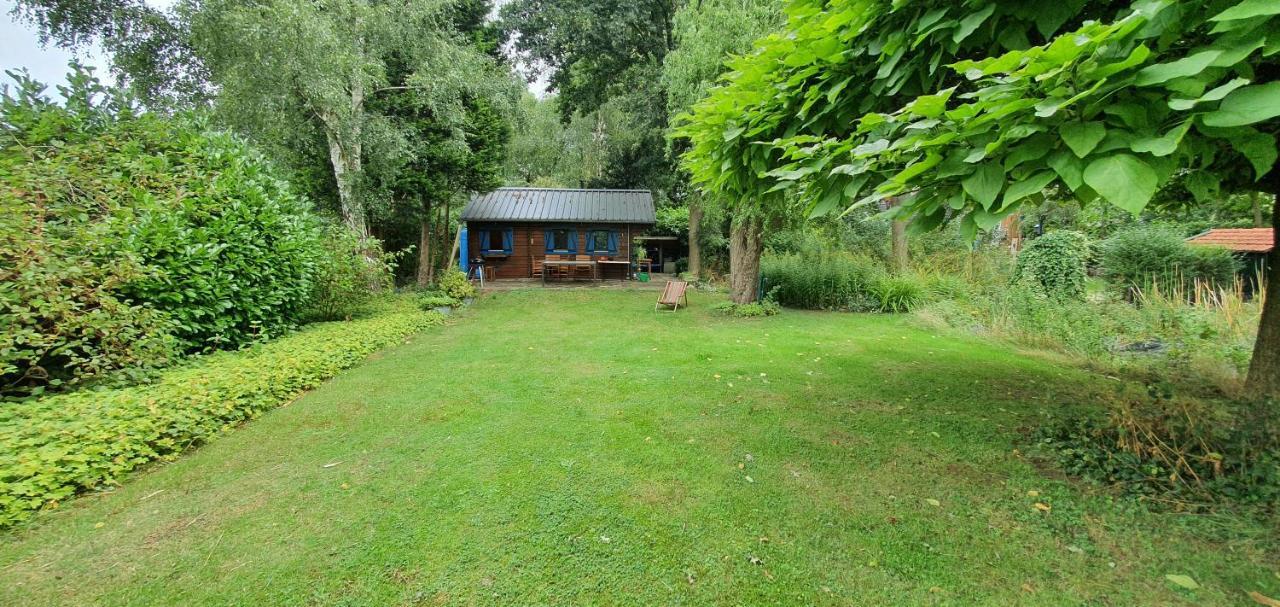 Chalet in paradise garden Velden Bagian luar foto