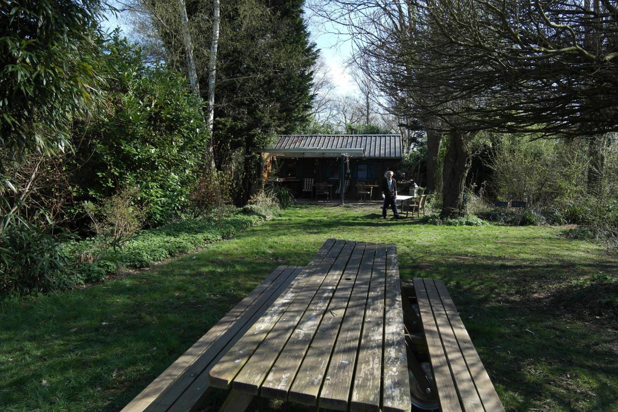 Chalet in paradise garden Velden Bagian luar foto
