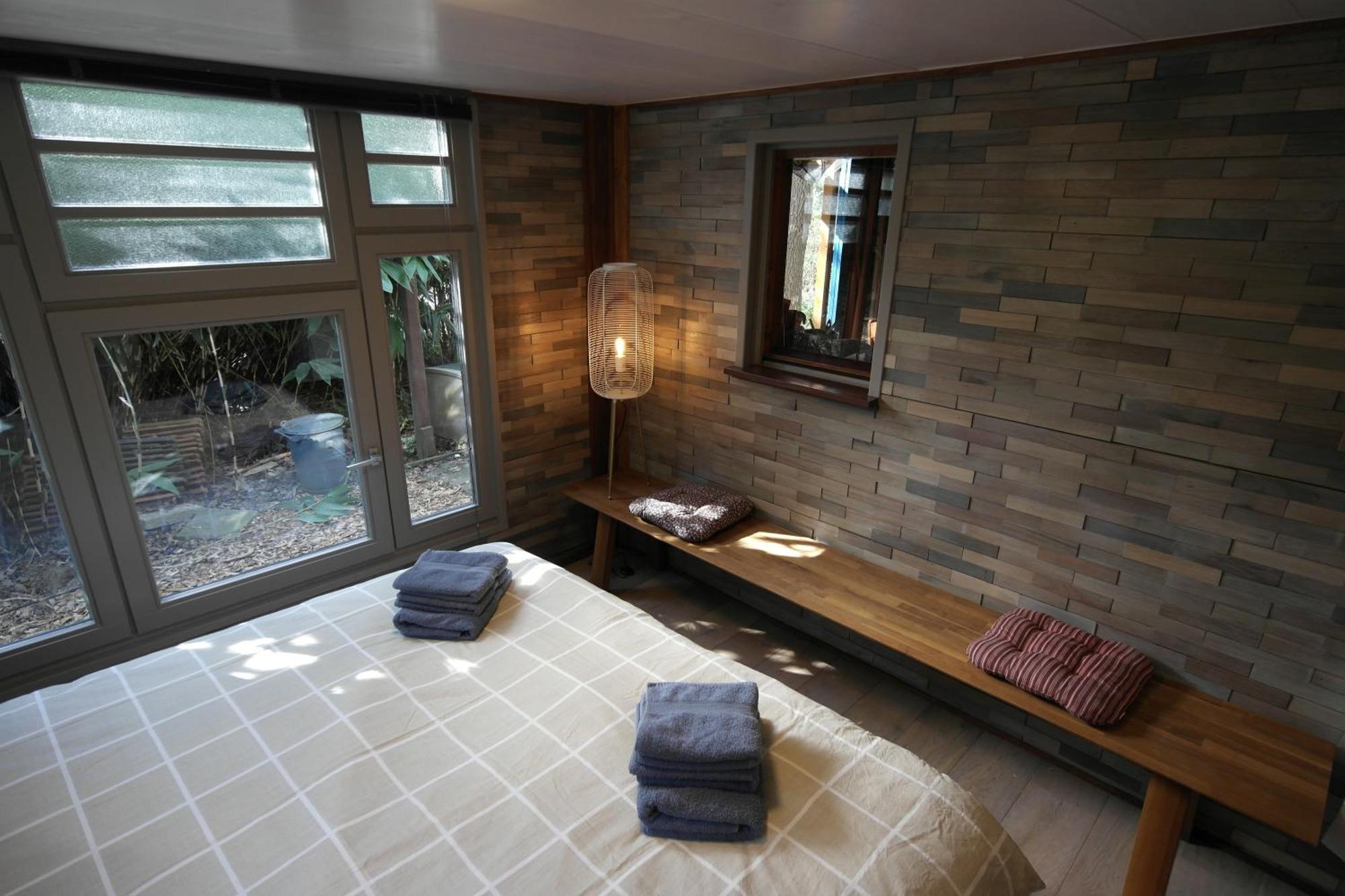 Chalet in paradise garden Velden Bagian luar foto